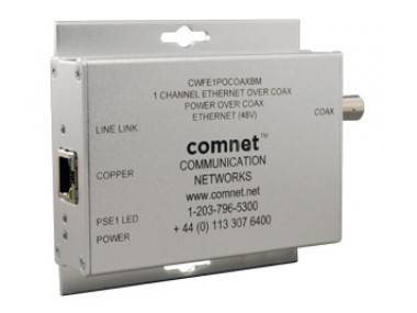 Медиаконвертер ComNet CWFE1POCOAX(A)