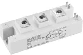 SKM100GB125DN, Модуль IGBT, 2-транзистора, 1200В, 100А [D-93]