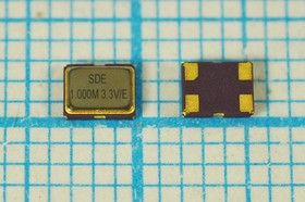 Кварцевый генератор 1000, SMD03225C4, 3,3В, SOC3, T/CM