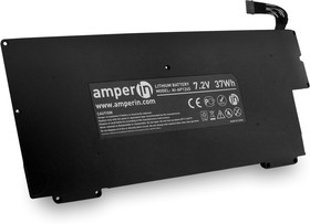 Аккумулятор Amperin AI-AP1245 (совместимый с A1237) для ноутбука Apple MacBook Air 13″ A1237 7.2V 37Wh (5130mAh) черный