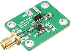 Отладочная плата детектора мощности 0.1-440 МГц на основе логарифмического усилителя AD8310