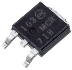 MCR718RL, тиристор 4A 600V DPAK