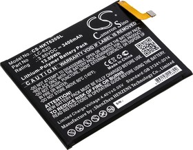 Аккумулятор CS-NKT620SL LC-620 для Nokia 6.2 3.85V / 3400mAh / 13.09Wh