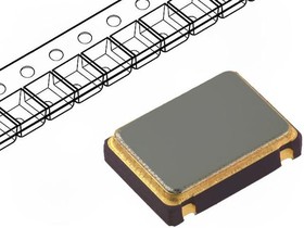 LF SPXO018032, Генератор: кварцевый, 20МГц, SMD, 5В, ±50ppm, 0-70°C, 7,2×5,2×1,8мм