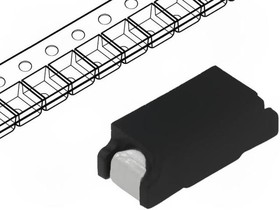 3404.0019.11, Предохранитель: плавкая вставка, быстрый, 7А, 125ВAC, 125ВDC, SMD