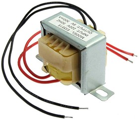 EI35*15 220v to 9V 2.5W, Трансформатор питания сердечник EI35-15, 50 Гц, понижение с 220 В до 9 В, 0.30 А, 2.5 Вт, крепление на 2 винта