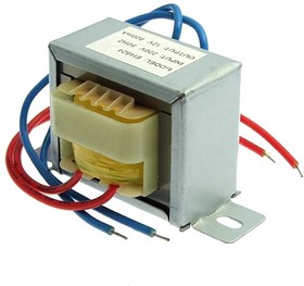 EI48*24 220v to 12V 10W, Трансформатор питания сердечник EI48-24, 50 Гц, понижение с 220 В до 12 В, 0.8 А, 10 Вт, крепление на 2 винта