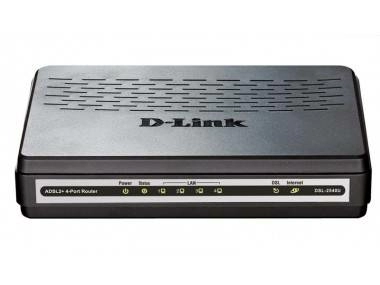 Маршрутизатор D-Link DSL-2540U/BB/T1A