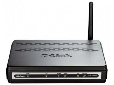 Маршрутизатор D-Link DSL-2640U/RA/U2A