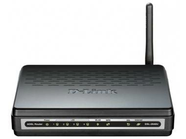 Маршрутизатор D-Link DSL-2640U/NRU/CB4A