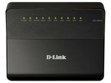 Маршрутизатор D-Link DSL-2650U/B1A/T1A