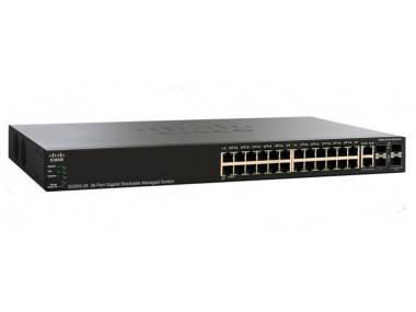 Коммутатор CiscoSB SG350-28MP-K9-EU