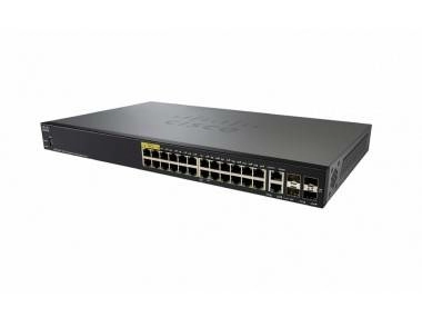 Коммутатор CiscoSB SG350-28P-K9-EU