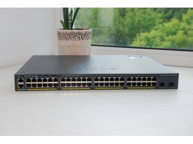 Коммутатор Cisco WS-C2960X-48FPD-L