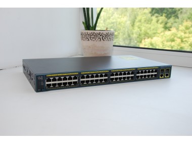 Коммутатор Cisco WS-C2960-48TC-S