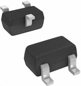 BC847BW, Транзистор NPN 45В 0.1А HFE=200…450 0.15Вт [SOT-323]