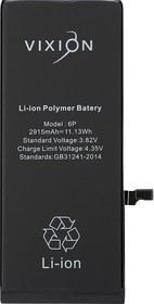 Аккумуляторная батарея (аккумулятор) для iPhone 6 Plus 2915mAh с монтажным скотчем VIXION