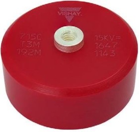 715C50KTT56M5, High Voltage Screw Terminal Ceramic Disk Capacitor 560pF, Diameter 37mm, 50kV