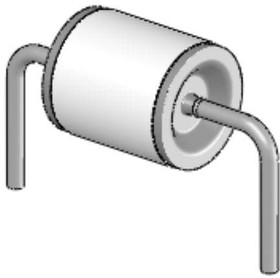 B88069X2943B252, Gas Discharge Tubes – GDTs / Gas Plasma Arrestors 4kV 20% 3kA EHV62-H40B3