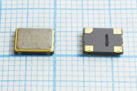 Кварцевый генератор 22579,2, SMD07050C4, 3,3В, SOC7, T/CM