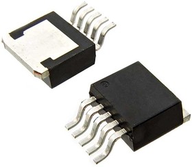 LM2596SX-5.0/NOPB, , Понижающий регулятор напряжения , 5В, 3A, SIMPLE SWITCHER, корпус TO-263-5