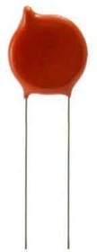 564R60GAD22, Ceramic Disc Capacitors 2200pF 6Kvolts 20% .375 L.S. Radial