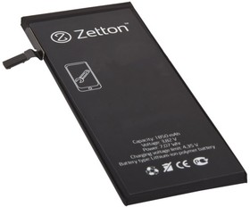 Аккумуляторная батарея (аккумулятор) для iPhone 6 1850mAh (Zetton)