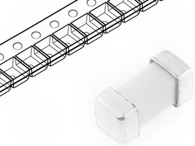 0452008.MRL, Предохранитель SMD 2.69*6.1мм 8,000A 75V керамический медленнодействующий