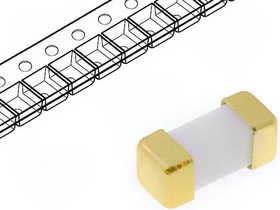 0452005.MRL, Предохранитель SMD 2.69*6.1мм 5,000A 125V керамический медленнодействующий