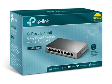 Коммутатор TP-Link TL-SG108PE