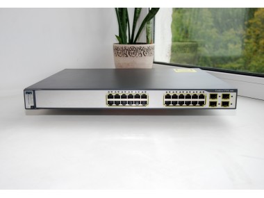 Коммутатор Cisco WS-C3750G-24TS-S1U